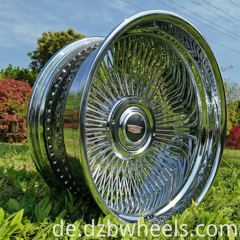 Chrome Wire Alloy Wheels